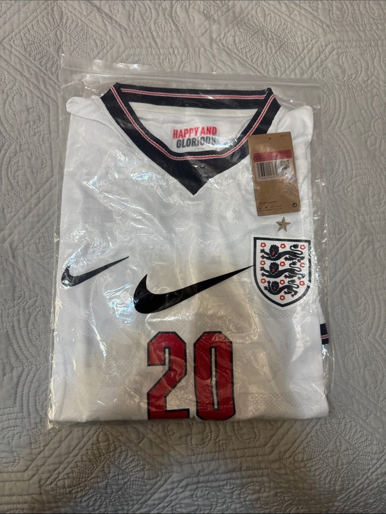 Nike Other - Nike White England Football Jersey #20